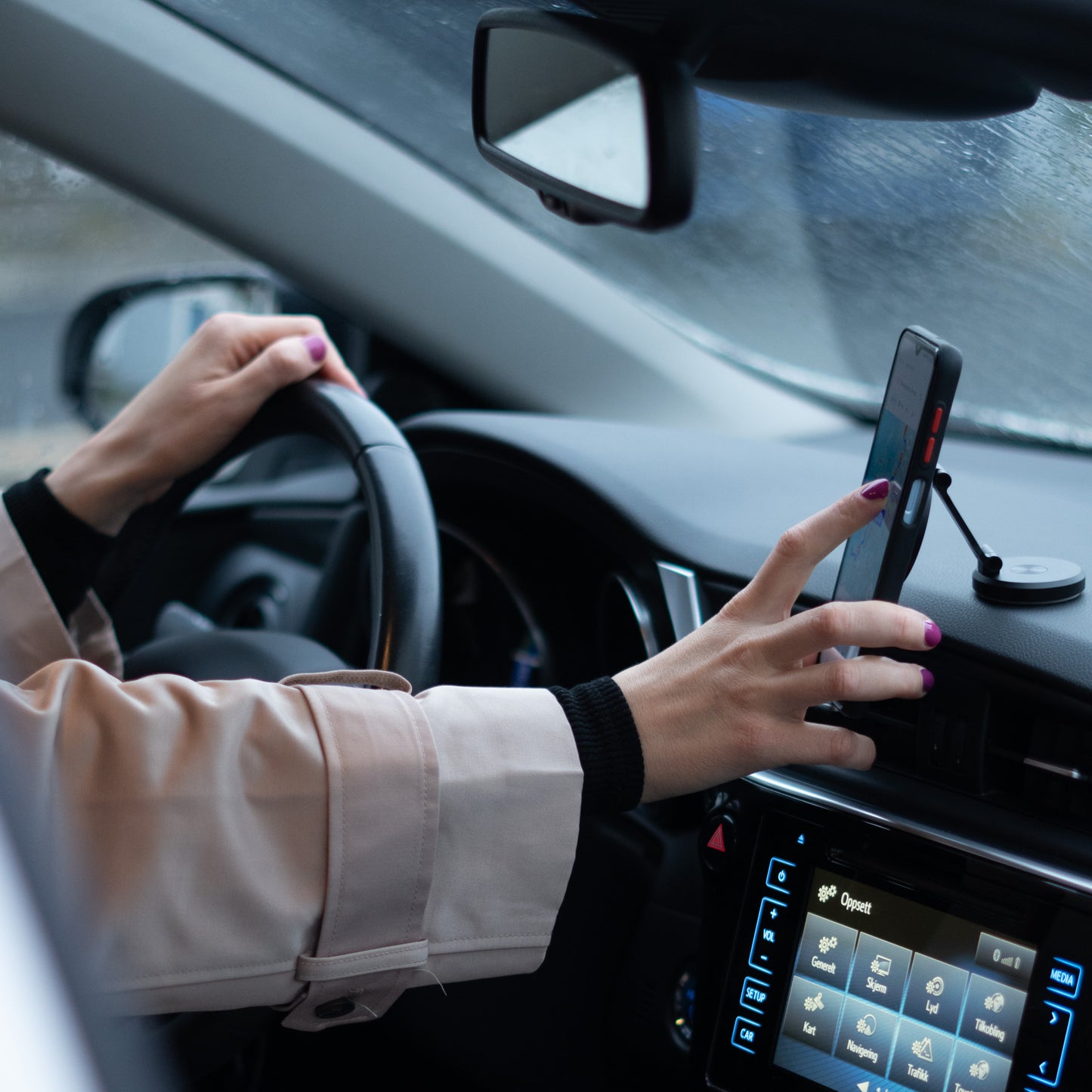 Magnetisk mobilstativ